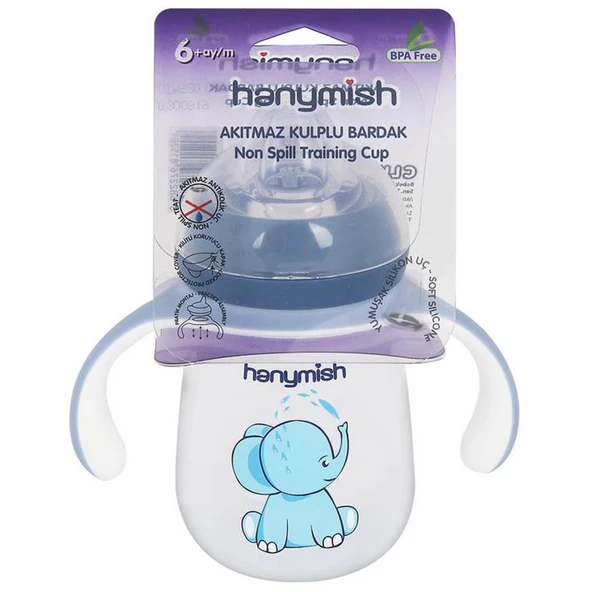 Hanymish 520 Akıtmaz Kulplu Bardak 260 ml - Resim 2