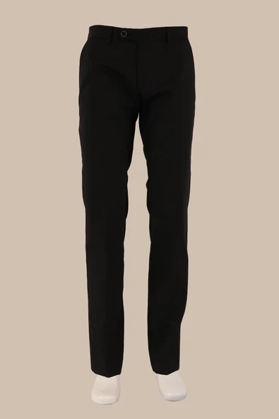 Regular Fit Yünlü Kumaş Pantolon ürün görseli 1