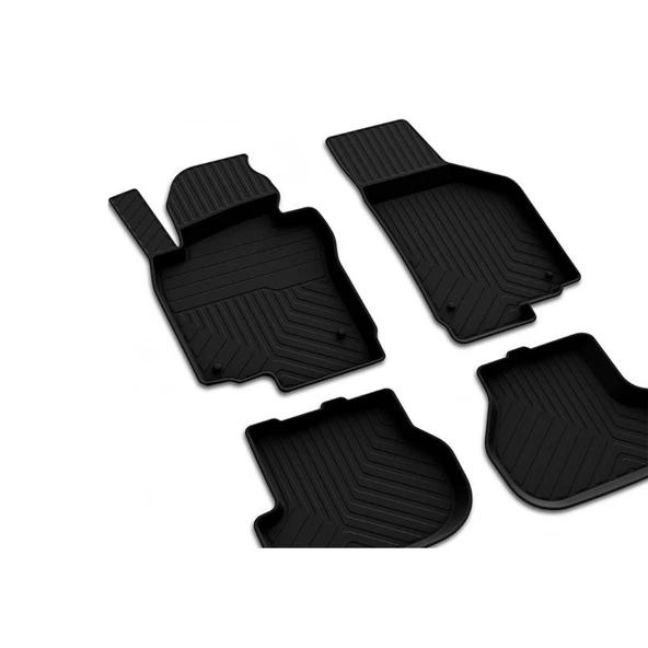 VOLKSWAGEN GOLF 5 2003-2008 SİYAH 4D PASPAS - Resim 3