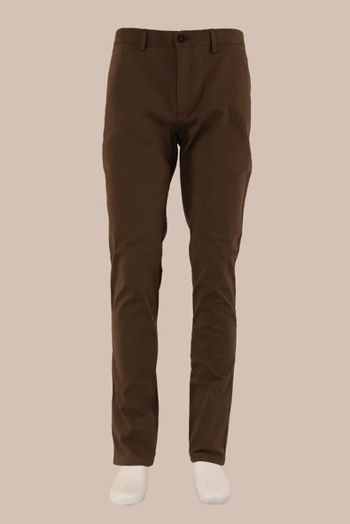 Slim Fit Yıkamalı Pantolon - Resim 11