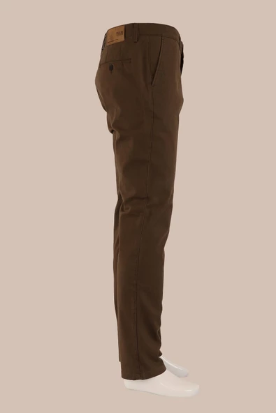 Slim Fit Yıkamalı Pantolon - Resim 12