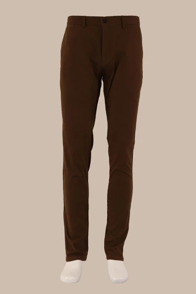 Slim Fit Yıkamalı Pantolon ürün görseli 1