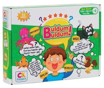 Eğitici Oyun Seti Buldum Buldum 32 Parça Puzzle ürün görseli 1