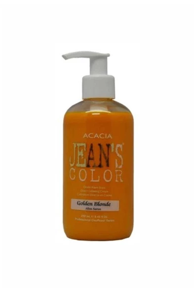 Jean's Color Altın Sarısı 250 Ml. Golden Blonde Amonyaksız Balyaj Renkli Saç Boyası ürün görseli 1