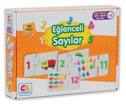 Eğitici Oyun Seti Eğlenceli Sayılar 40 Parça Puzzle ürün görseli 1