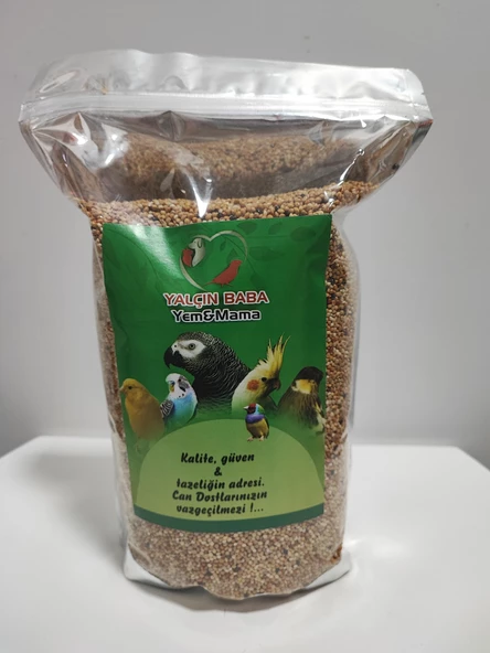 YALÇIN BABA YEM MAMA MİX MUHABBET KUŞU YEMİ 1,5 KG ürün görseli 1