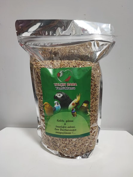 YALÇIN BABA YEM MAMA PRESTİGE MUHABBET KUŞU YEMİ 1,5 KG ürün görseli 1