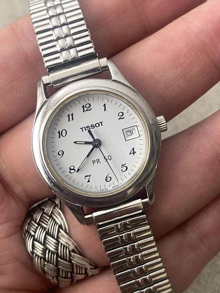 Tissot PR50 29mm Çelik Kordon Kadın Kol Saati J132/232K 2.El ürün görseli 1