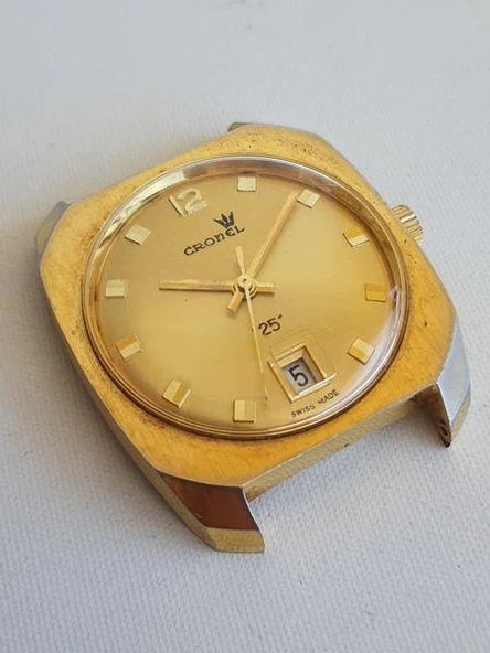 Cronel 25 34mm Vintage Kol Saati (Kordonsuz) 2. El ürün görseli 1