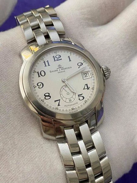 Baume & Mercier MV045221 Çelik Kordon Erkek Kol Saati 2.El ürün görseli 1
