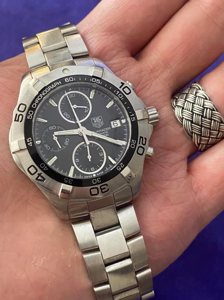 Tag Heuer Aquaracer CAF2110 Çelik Kordon Erkek Kol Saati 2.El ürün görseli 1