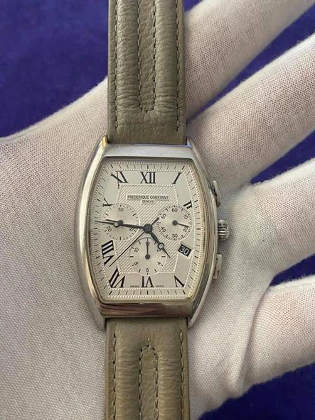 Frederique Constant Modele Depose Deri Kordon Erkek Kol Saati 2.El ürün görseli 1