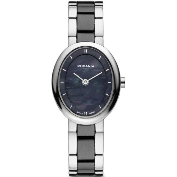 Rodania 25116.46 29x24mm Seramik Kordon Kadın Kol Saati ürün görseli 1