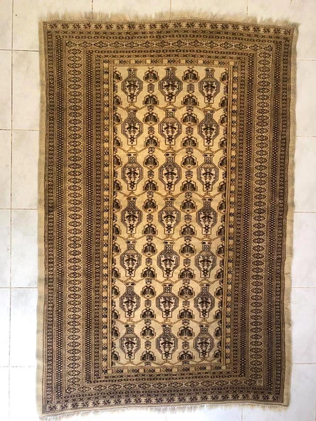 ANTİK İRAN ORYANTAL EL DOKUMASI YÜN HALI 170x111cm 1.89m2 ürün görseli 1