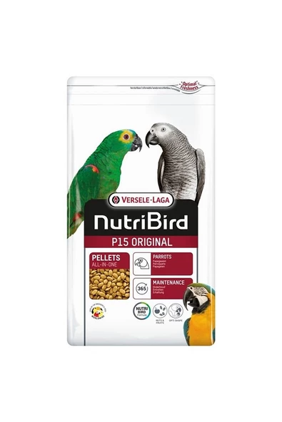 Nutribird P15 Original Papağan Pelet Yem 1 Kg ürün görseli 1