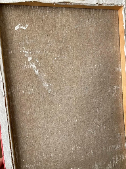 Kadın Nü Yağlı Boya Kanvas Tablo 70x40cm - Resim 8