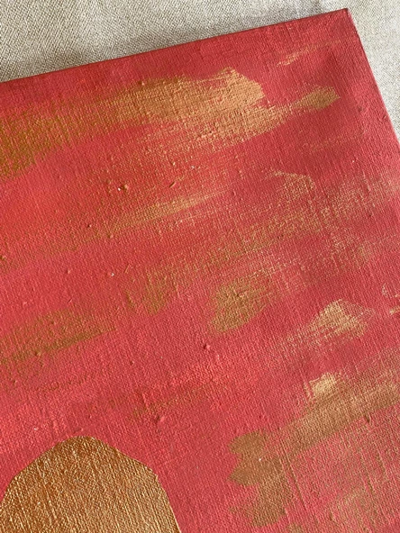 Kadın Nü Yağlı Boya Kanvas Tablo 70x40cm - Resim 4