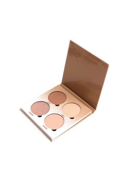 GOLD PRETTY GLOW KİT METALİC ALLIK-4LÜ-PB73 ürün görseli 1