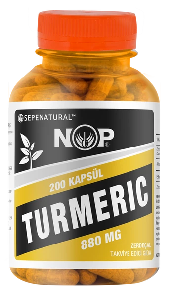 Zerdeçal Kapsül 200 x 880 mg Curcumin Kurkumin Tur ürün görseli 1