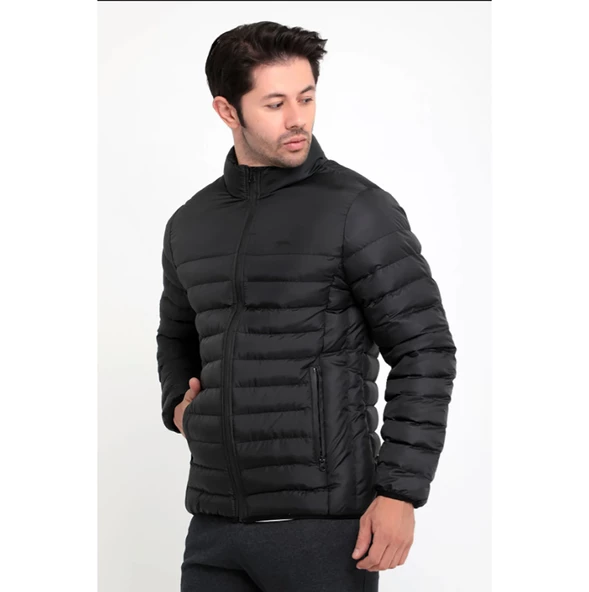 Slazenger Hoas Şişme Mont Kışlık Fermuarlı Erkek Mont Kaban ürün görseli 1