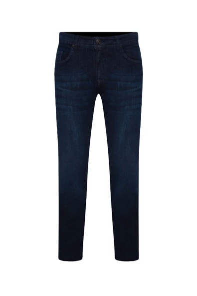 Dar Kalıp Lacivert Erkek Jean Pantolon ürün görseli 1