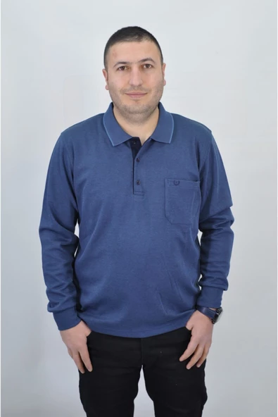 Polo Yaka Erkek Sweatshirt ürün görseli 1