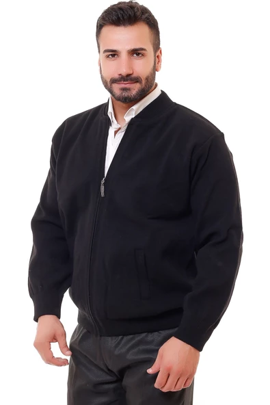 Astarlı Çelik Örgü Erkek Hırka - Resim 2