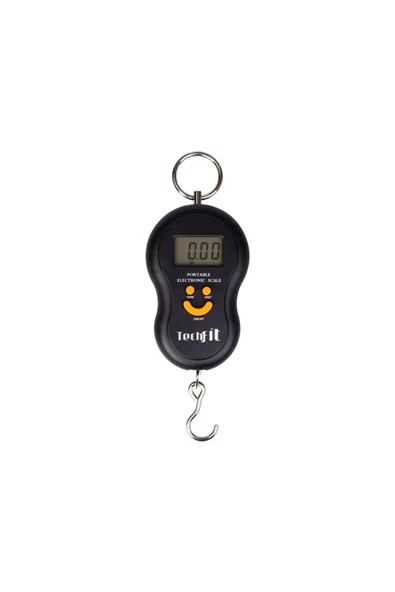 Techfit Elektronik Dijital El Kantarı 50 Kg Kapasiteli Terazi Tartı 10 Gr Hassasiyet TF-1401 ürün görseli 1