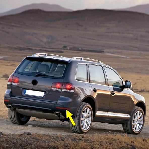 VW Touareg 2007-2010 Sağ Arka Tampon Reflektörü Kedi Gözü 7L6945106A ürün görseli 1