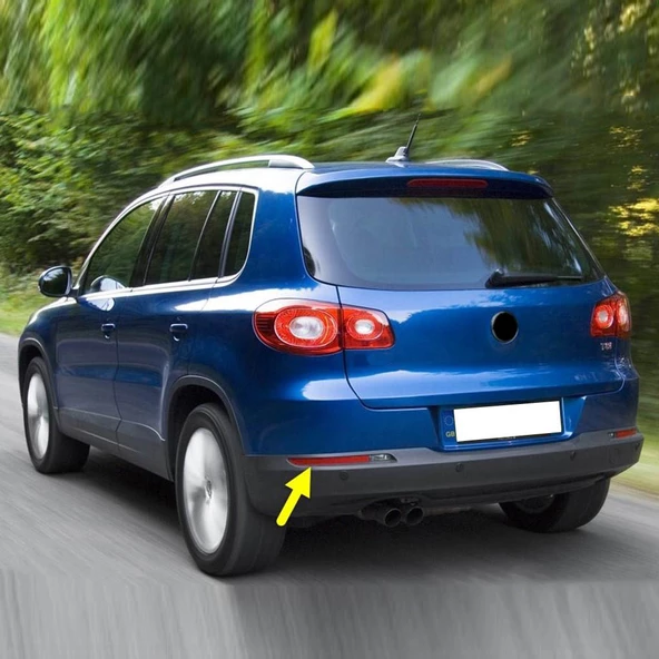 VW Tiguan 2008-2011 Sol Arka Tampon Reflektörü Kedi Gözü 5N0945105 ürün görseli 1