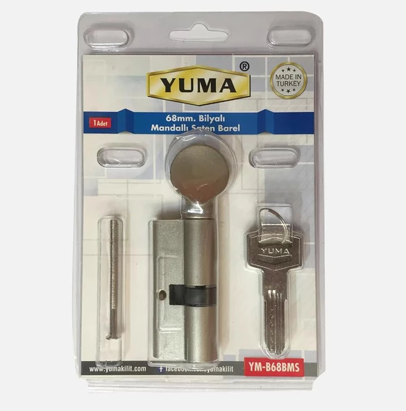 Kilit Barel 68mm Mandallı Yuma ürün görseli 1
