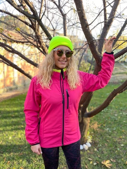 Softshell Mont Pembe - Slim Fit - Resim 2
