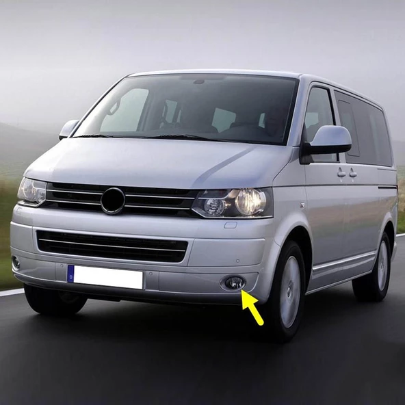 VW Transporter T6 2010-2015 Ön Tampon Sol Sis Farı 7E0941699A ürün görseli 1