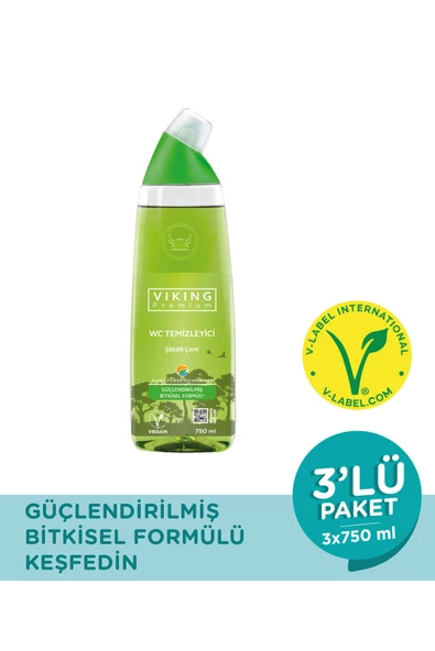 Wc Temizleyici Şeker Çamı 750 Ml 3 adet ürün görseli 1