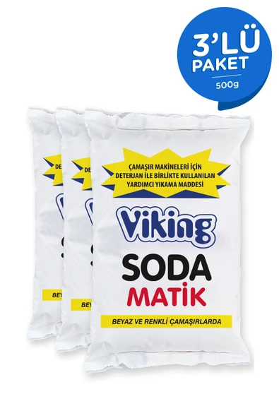 Toz Soda Matik 500 gr 3 Adet ürün görseli 1
