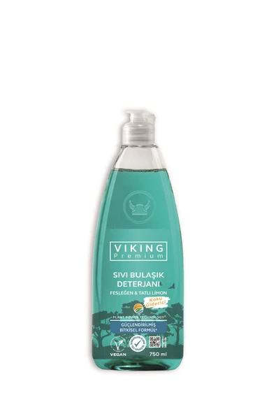 Viking Premium Bulaşık Deterjanı Fesleğen & Limon 750 ml 1 Adet ürün görseli 1