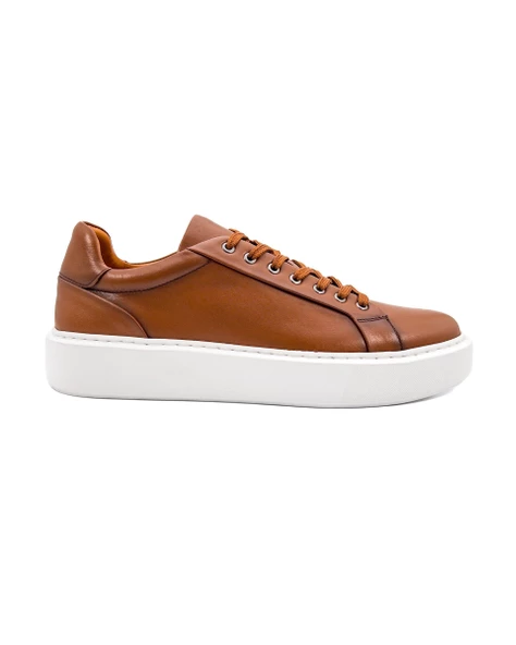 Breva Taba Hakiki Deri Erkek Spor (Sneaker) Ayakkabı ürün görseli 1