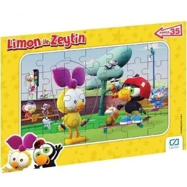 Limon ile Zeytin - Frame Puzzle/Yapboz 35 Parça ürün görseli 1
