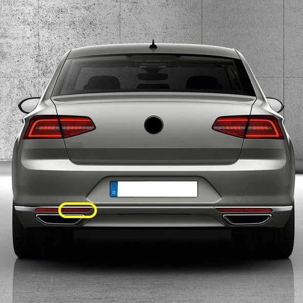 VW Passat B8 2015-2019 Arka Tampon Sol İç Reflektörü 3G0945103A ürün görseli 1