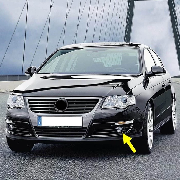 VW Passat B6 2006-2011 Sol Ön Tampon Sis Farı 3C0941699B ürün görseli 1