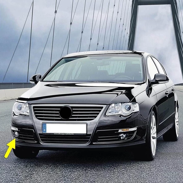 VW Passat B6 2006-2011 Sağ Ön Tampon Sis Farı 3C0941700B ürün görseli 1