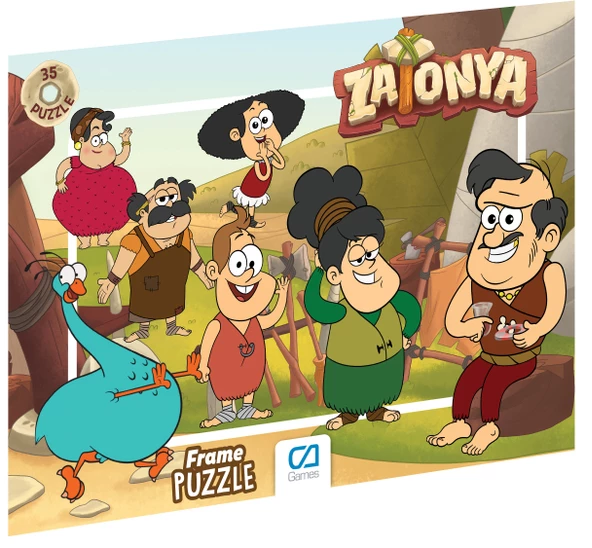 Zatonya Lisanslı Frame Puzzle/Yapboz (35 Parça) ürün görseli 1