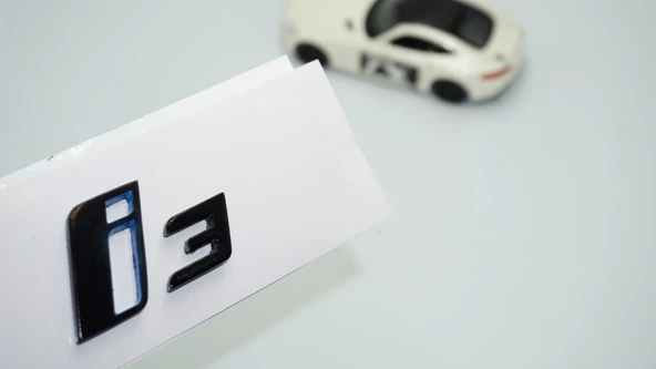 DK Tuning i3 Bagaj Siyah ABS 3M 3D Yazı Logo Bmw İle Uyumlu ürün görseli 1