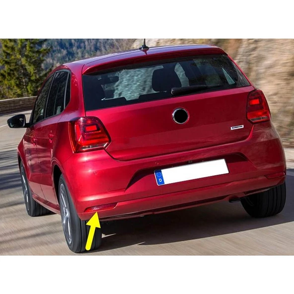 VW Polo 2015-2017 Arka Tampon Sol Reflektörü Kedi Gözü 6C0945105B ürün görseli 1