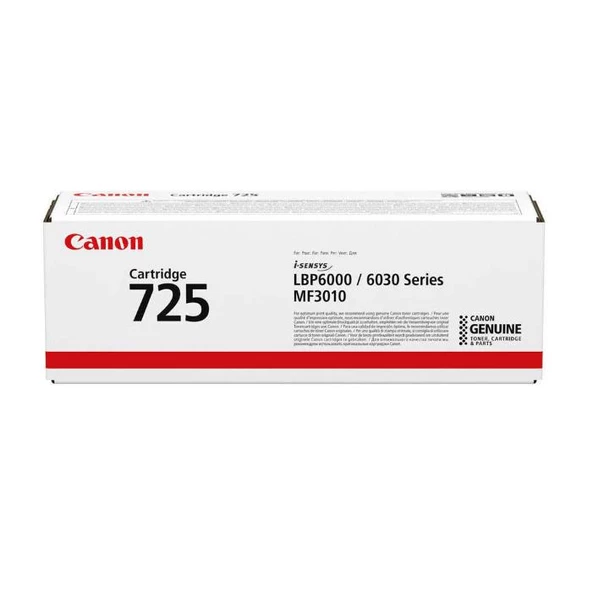 Canon CRG-725 Siyah Toner ürün görseli 1