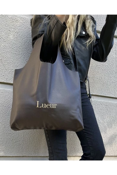 Lueur Kahverengi Çanta - Resim 4