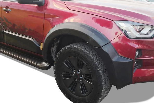 Isuzu D-Max Çamurluk Dodik Set 6 Parça Abs 2020-2024 Arası ürün görseli 1