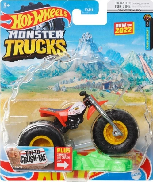 Hot Wheels 164 Monster Trucks Arabalar HCP37 ürün görseli 1