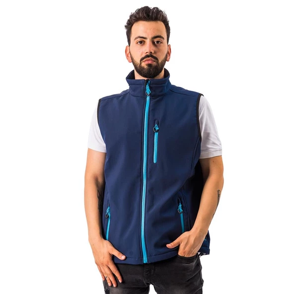 FreeCamp Vest Erkek Softshell Yelek ürün görseli 1