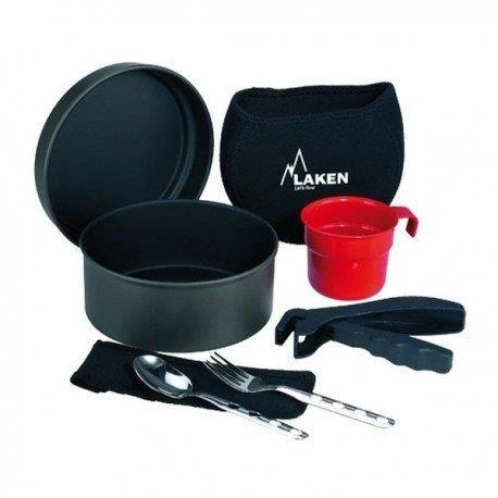 Laken Alüminyum Teflon Kaplama Bir Kişilik Pişirme Seti+Nprn Kılıflı Ø17cm  LK6011FN ürün görseli 1